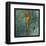 Seahorse-John W^ Golden-Framed Art Print