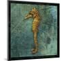 Seahorse-John W^ Golden-Mounted Art Print