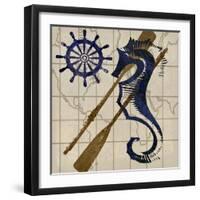 Seahorse-Karen Williams-Framed Giclee Print