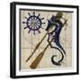 Seahorse-Karen Williams-Framed Giclee Print