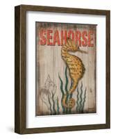 Seahorse-Todd Williams-Framed Art Print