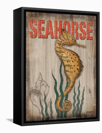 Seahorse-Todd Williams-Framed Stretched Canvas