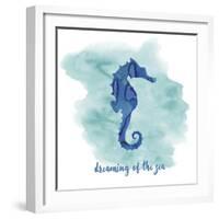 Seahorse-Erin Clark-Framed Giclee Print