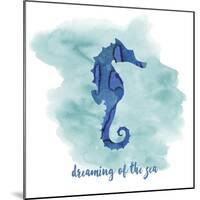 Seahorse-Erin Clark-Mounted Giclee Print