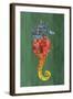 Seahorse-Design Turnpike-Framed Giclee Print