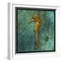 Seahorse-John W Golden-Framed Giclee Print