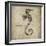 Seahorse-Sidney Paul & Co.-Framed Giclee Print