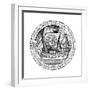 Seal and Autograph of the Lord High Admiral, Charles, Lord Howard of Nottingham, 1585-null-Framed Giclee Print