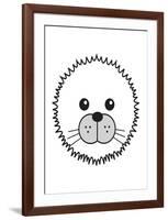 Seal - Animaru Cartoon Animal Print-Animaru-Framed Giclee Print