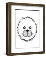 Seal - Animaru Cartoon Animal Print-Animaru-Framed Giclee Print