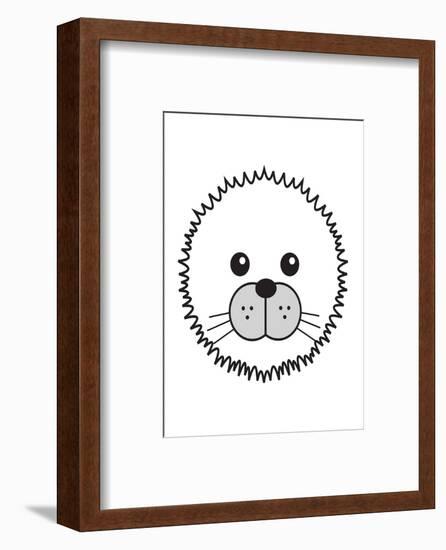 Seal - Animaru Cartoon Animal Print-Animaru-Framed Giclee Print