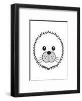 Seal - Animaru Cartoon Animal Print-Animaru-Framed Giclee Print