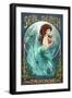 Seal Beach, California - Mermaid-Lantern Press-Framed Art Print