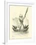 Seal Fisherman with His Balsero, Type of the Pacific Coast-Édouard Riou-Framed Giclee Print