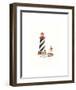 Seal Harbor Light-Lisa Danielle-Framed Giclee Print