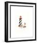 Seal Harbor Light-Lisa Danielle-Framed Giclee Print