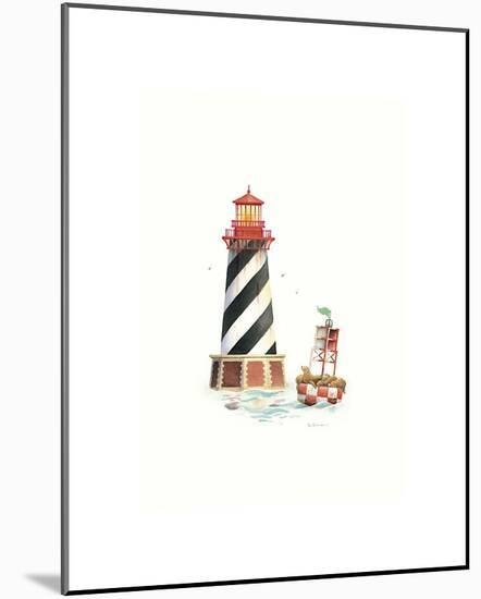 Seal Harbor Light-Lisa Danielle-Mounted Giclee Print