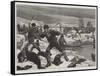 Seal-Hunting in the Arctic Regions-William Heysham Overend-Framed Stretched Canvas