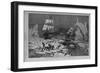 Seal Hunting in the Northern Seas. Drawn by Schell and Hogan, from Sketches by J.W. Hayward. See Pa-null-Framed Giclee Print