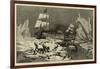 Seal Hunting Off the Coast of Newfoundland-null-Framed Giclee Print