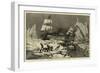 Seal Hunting Off the Coast of Newfoundland-null-Framed Giclee Print