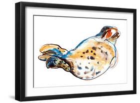 Seal No Evil, 2022 (mixed media on paper)-Mark Adlington-Framed Giclee Print