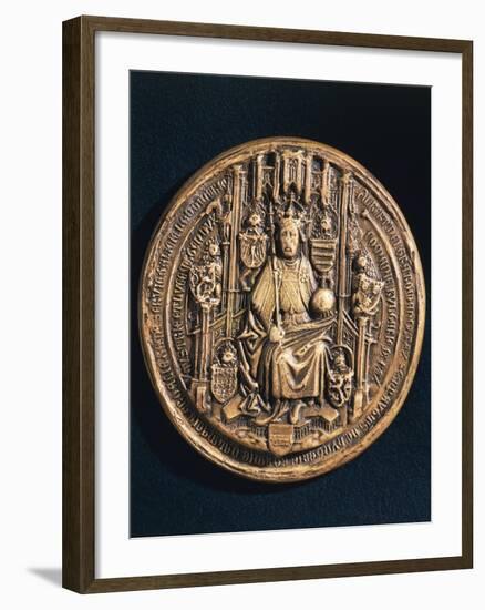 Seal of Albert V of Austria-null-Framed Giclee Print