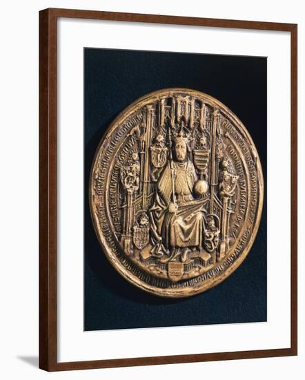 Seal of Albert V of Austria-null-Framed Giclee Print