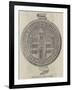 Seal of Battle Abbey, Reverse-null-Framed Giclee Print