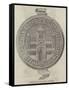 Seal of Battle Abbey, Reverse-null-Framed Stretched Canvas