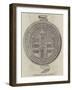 Seal of Battle Abbey, Reverse-null-Framed Giclee Print