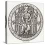 Seal of Edward Balliol-null-Stretched Canvas