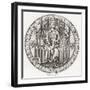 Seal of Edward Balliol-null-Framed Giclee Print