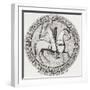 Seal of Henry of Scotland-null-Framed Giclee Print