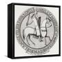 Seal of Henry of Scotland-null-Framed Stretched Canvas