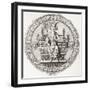 Seal of John Balliol-null-Framed Giclee Print