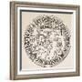 Seal of Louth Grammar School, 1552-null-Framed Giclee Print
