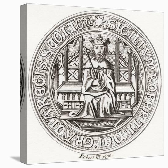 Seal of Robert Iii-null-Stretched Canvas