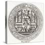Seal of Robert Iii-null-Stretched Canvas