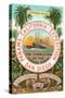 Seal of the 1915 Exposition, San Diego, California-null-Stretched Canvas