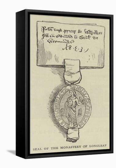 Seal of the Monastery of Longleat-null-Framed Stretched Canvas