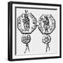 Seal of the Prince Ivan I Kalita (Drawin), 1813-null-Framed Giclee Print