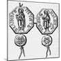 Seal of the Prince Ivan I Kalita (Drawin), 1813-null-Mounted Giclee Print