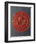 Seal with Hanseatic Cog, Sealing Wax-null-Framed Giclee Print