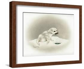 Seal-Peggy Harris-Framed Giclee Print