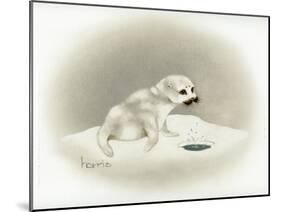 Seal-Peggy Harris-Mounted Giclee Print