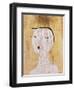 Sealed Woman-Paul Klee-Framed Premium Giclee Print