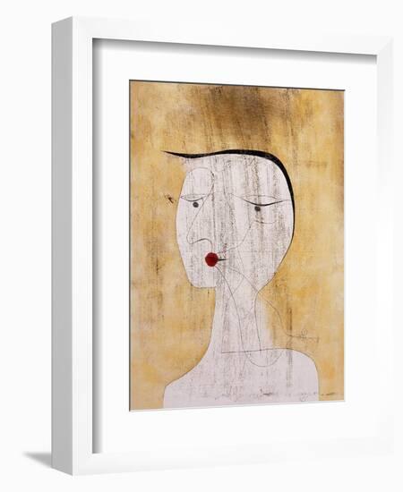 Sealed Woman-Paul Klee-Framed Premium Giclee Print