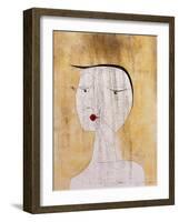 Sealed Woman-Paul Klee-Framed Giclee Print