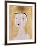 Sealed Woman-Paul Klee-Framed Giclee Print